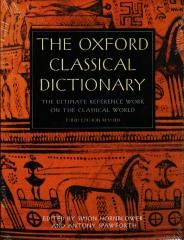 THE OXFORD CLASSICAL DICTIONARY