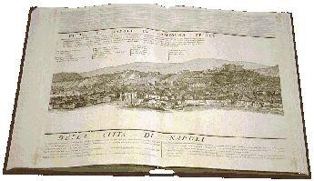 MAPPA TOPOGRAFICA DELLA CITTÀ DI NAPOLI E DE' SUOI CONTORNI. 1775.