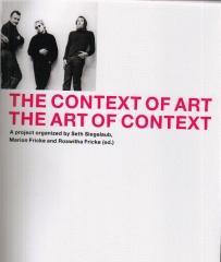 THE CONTEXT OF ART THE ART OF CONTEXT.1969-1992 PROJECT