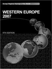 THE EUROPA REGIONAL SURVEYS OF THE WORLD 2007 SET. 9 VOLS