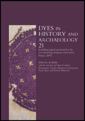 DYES IN HISTORY AND ARCHAEOLOGY 21