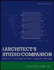 THE ARCHITECT'S STUDIO COMPANION "RULES OF THUMB FOR PRELIMINARY DESIGN, 5TH EDITION"