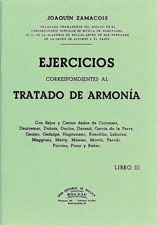 EJERCICIOS CORRESPONDIENTES AL TRATADO DE ARMONÍA Vol.1-3