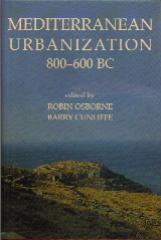 MEDITERRANEAN URBANIZATION 800-600 BC