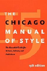 THE CHICAGO MANUAL STYLE