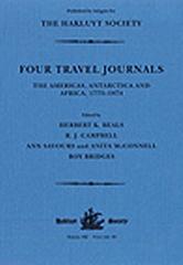 FOUR TRAVEL JOURNALS "THE AMERICAS, ANTARCTICA AND AFRICA, 1775-1874"