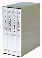 CY TWOMBLY CATALOGUE RAISONNÉ DER GEMÄLDE Vol.1-4