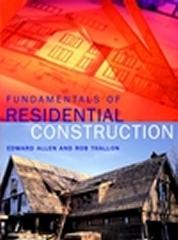 FUNDAMENTALS OF RESIDENTIAL CONSTRUCTION