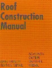 ROOF CONSTRUCTION MANUAL