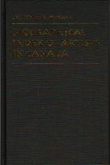 BIOGRAPHICAL INDEX OF ARTISTS IN CANADA
