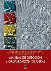 MANUAL DE DIRECCIÓN Y ORGANIZACIÓN DE OBRAS