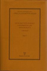 LEON BATTISTA ALBERTI. CENSIMENTO DEI MANOSCRITTI. 1. FIRENZE. 2 VOL