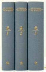 LA CHANSON DE ROLAND - THE SONG OF ROLAND: THE FRENCH CORPUS. 3 VOLS.