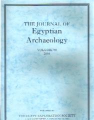 THE JOURNAL OF EGYPTIAN ARCHAEOLOGY. Nº 100