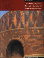 THE CONSERVATION OF DECORATED SURFACES ON EARTHEN ARCHITECTURE