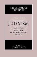 THE CAMBRIDGE HISTORY OF JUDAISM Vol.4 "THE LATE ROMAN-RABBINIC PERIOD"