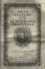 PRINT CULTURE BLACKWOOD TRADITION