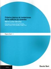 CRITERIOS BASICOS DE INSTALACIONES EN LOS EDIFICIOS DE VIVIENDAS PAPERS SERT 15