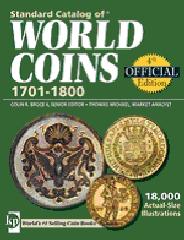 STANDARD CATALOG OF WORLD COINS, 1701-1800