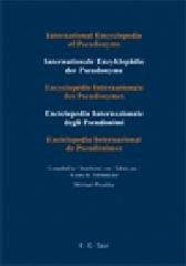 INTERNATIONAL ENCYCLOPEDIA OF PSEUDONYMS= ENCIC. INTERN. PSEUDÓNIMOS. Vol.14 "PART II PSEUDONYMS. BAND 14: MARIO-PREVOSTITO"