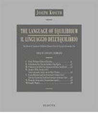 JOSEPH KOSUTH "THE LANGUAGE OF EQUILIBRIUM"