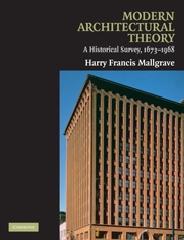 MODERN ARCHITECTURAL THEORY