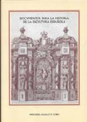 DOCUMENTOS PARA LA HISTORIA DE LA ESCULTURA