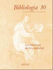 LES MATÉRIAUX DU LIVRE MÉDIÉVAL