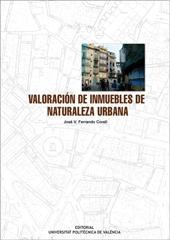 VALORACIÓN DE INMUEBLES DE NATURALEZA URBANA