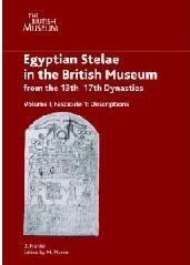 EGYPTIAN STELAE IN THE BRITISH MUSEUM FROM THE 13TH - 17TH CENTURIES Tomo I Vol.I FASC