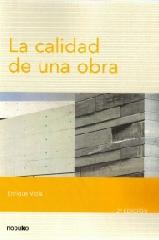 LA CALIDAD DE UNA OBRA