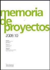 MEMORIA DE PROYECTOS 2009-10