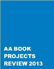 AA BOOK: PROJECTS REVIEW 2013