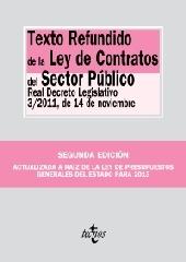 TEXTO REFUNDIDO DE LA LEY DE CONTRATOS DEL SECTOR PÚBLICO "REAL DECRETO LEGISLATIVO 3/2011, DE 14 DE NOVIEMBRE"
