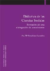 DIDÁCTICA DE LAS CIENCIAS SOCIALES "FORMACIÓN DEL ÁREA E INTEGRACIÓN DEL CONOCIMIENTO"