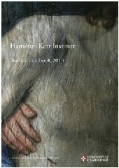 HAMILTON KERR INSTITUTE BULLETIN NUMBER Vol.4