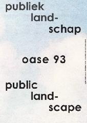 OASE 93: PUBLIC LANDSCAPE
