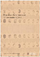 HAMILTON KERR INSTITUTE BULLETIN Vol.5