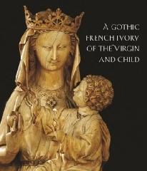 A THIRTEENTH CENTURY FRENCH IVORY OF THE VIRGIN AND CHILD