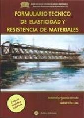 FORMULARIO TECNICO DE ELASTICIDAD Y RESITENCIA DE MATERIALES