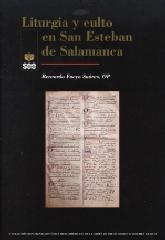 LITURGIA Y CULTO EN SAN ESTEBAN DE SALAMANCA