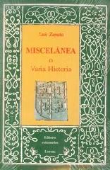 MISCELANEA O VARIA HISTORIA