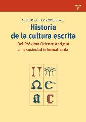 HISTORIA DE LA CULTURA ESCRITA