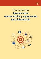 APUNTES SOBRE REPRESENTACIÓN Y ORGANIZACIÓN DE LA INFORMACIÓN