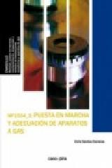  PUESTA EN MARCHA Y ADECUACIÓN DE APARATOS A GAS MF1524
