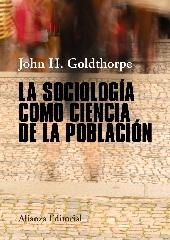 LA SOCIOLOGÍA COMO CIENCIA DE LA POBLACIÓN