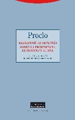 ELEMENTOS DE TEOLOGÍA. SOBRE LA PROVIDENCIA, EL DESTINO Y EL