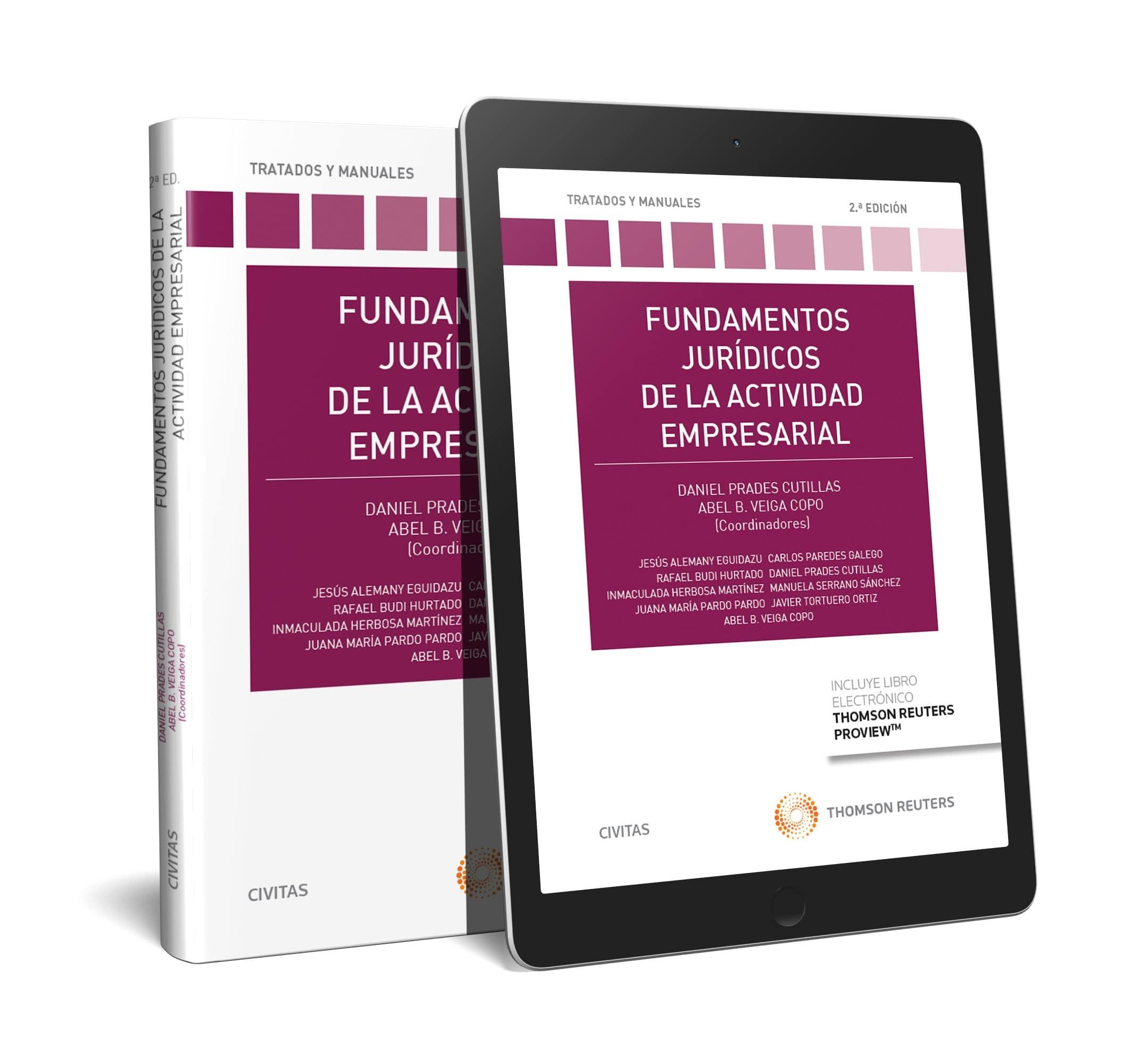 FUNDAMENTOS JURÍDICOS DE LA ACTIVIDAD EMPRESARIAL (PAPEL + E-BOOK)