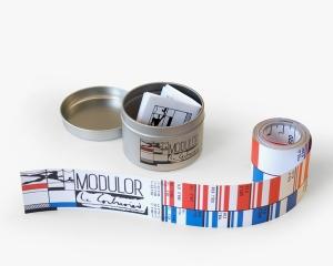 LE CORBUSIER MODULOR RULE  "AN INNOVATIVE TAPE MEASURE FROM THE MASTER OF MODERN ARCHITECTURE"