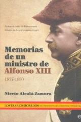 MEMORIAS DE UNA MINISTRO DE ALFONSO XIII "1877-1923"